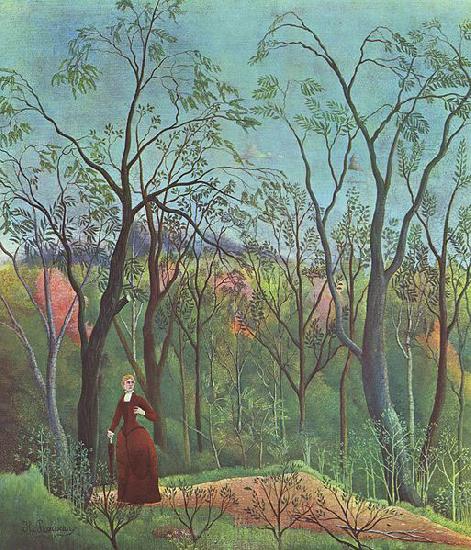 Henri Rousseau Am Waldrand oil painting picture